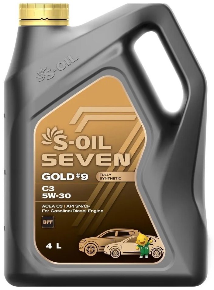 S-OIL 9 gold C3 5W-30 4л